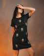 Star Light Fur Dress