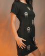 Star Light Fur Dress