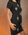 Star Light Fur Dress