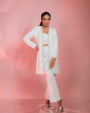 Nua Rhine Stone And Pearl Embellished Dress