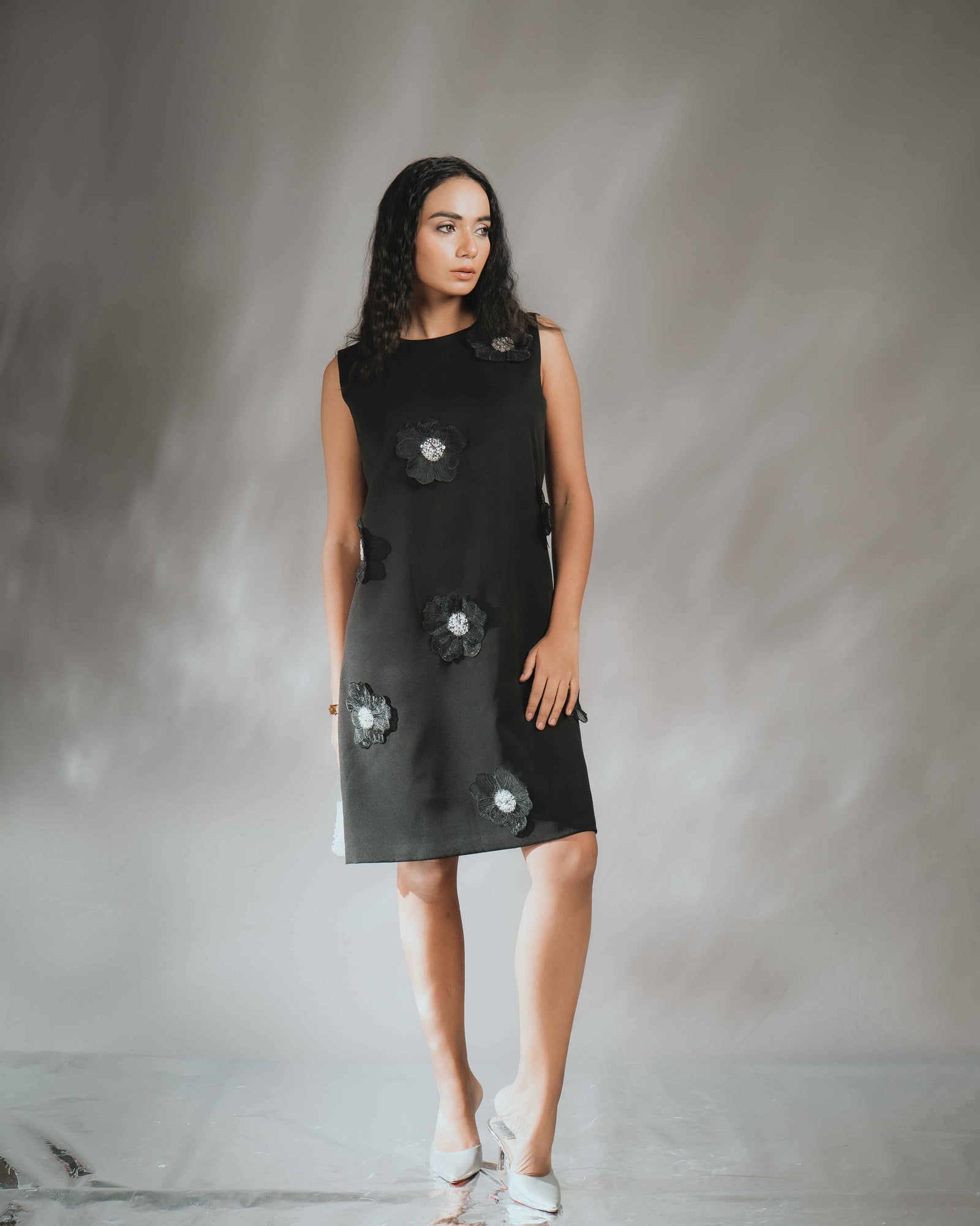 3-D Flower Dress