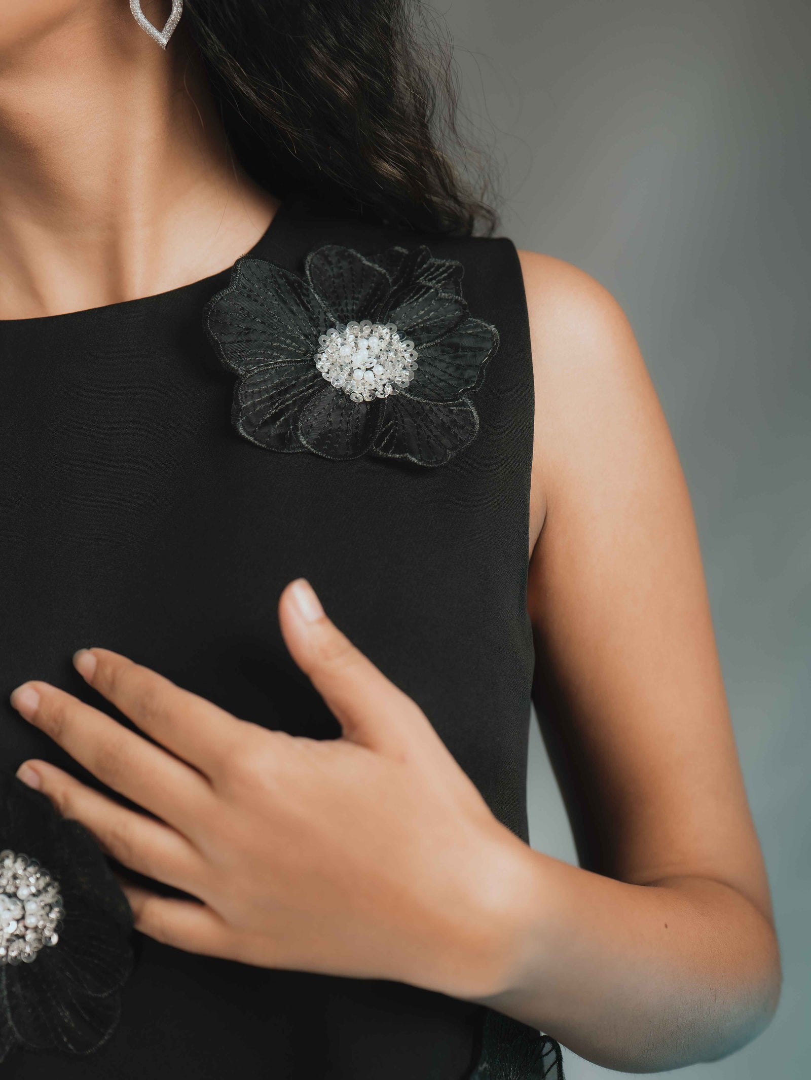3-D Flower Dress