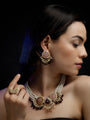 Husn-e-Gulabi Drop Earring