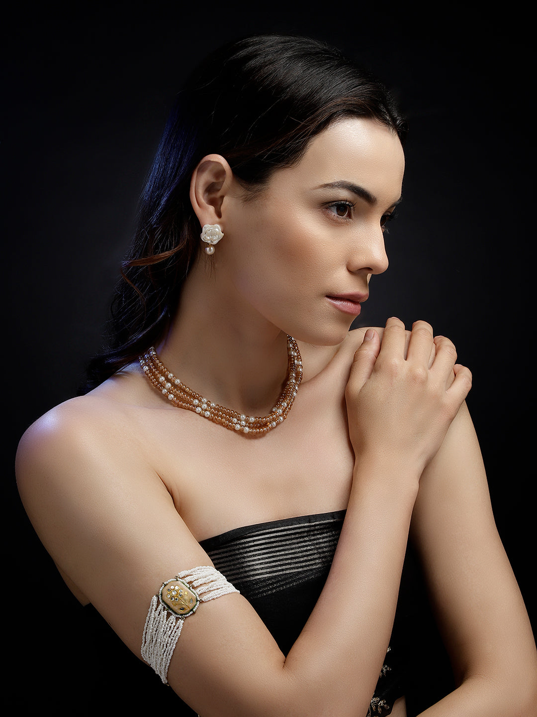 Roshni-e-Chandni Drop Earring