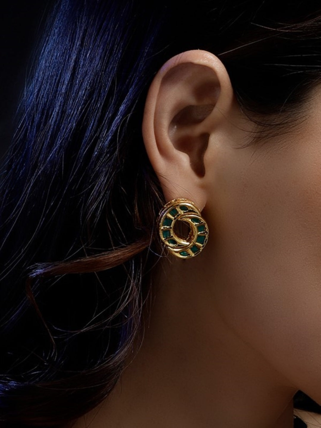 Shamrock Charm Drop Earring
