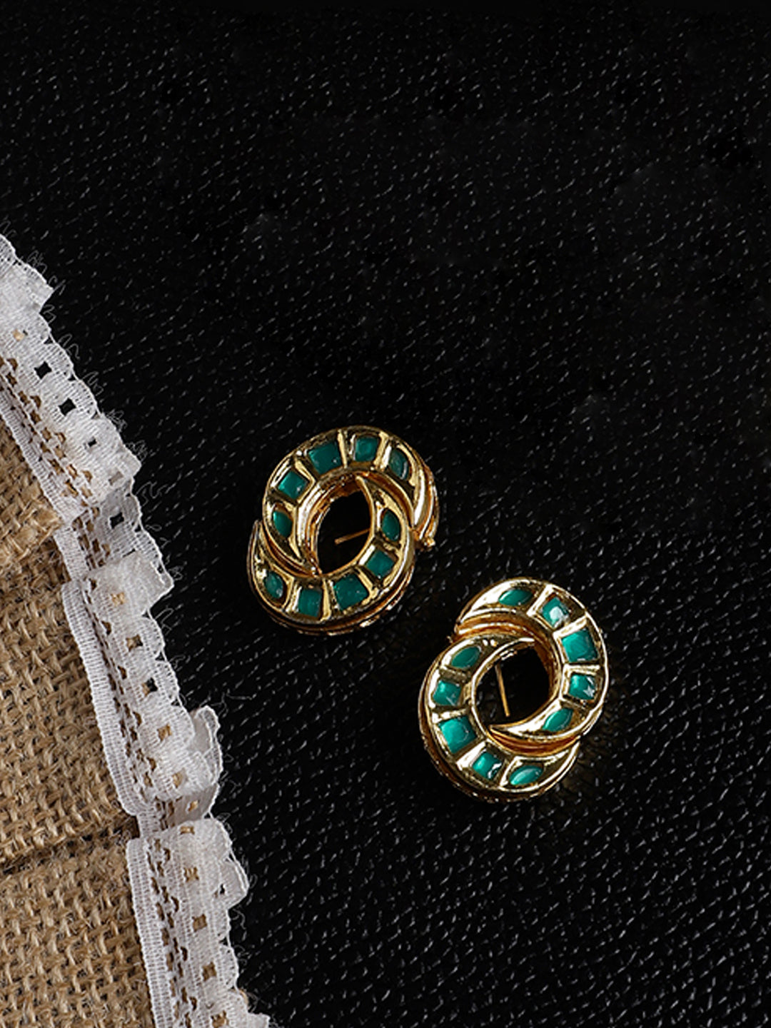 Shamrock Charm Drop Earring