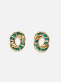 Shamrock Charm Drop Earring