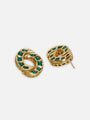 Shamrock Charm Drop Earring