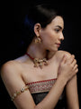 Surkh Sitara Drop Earring