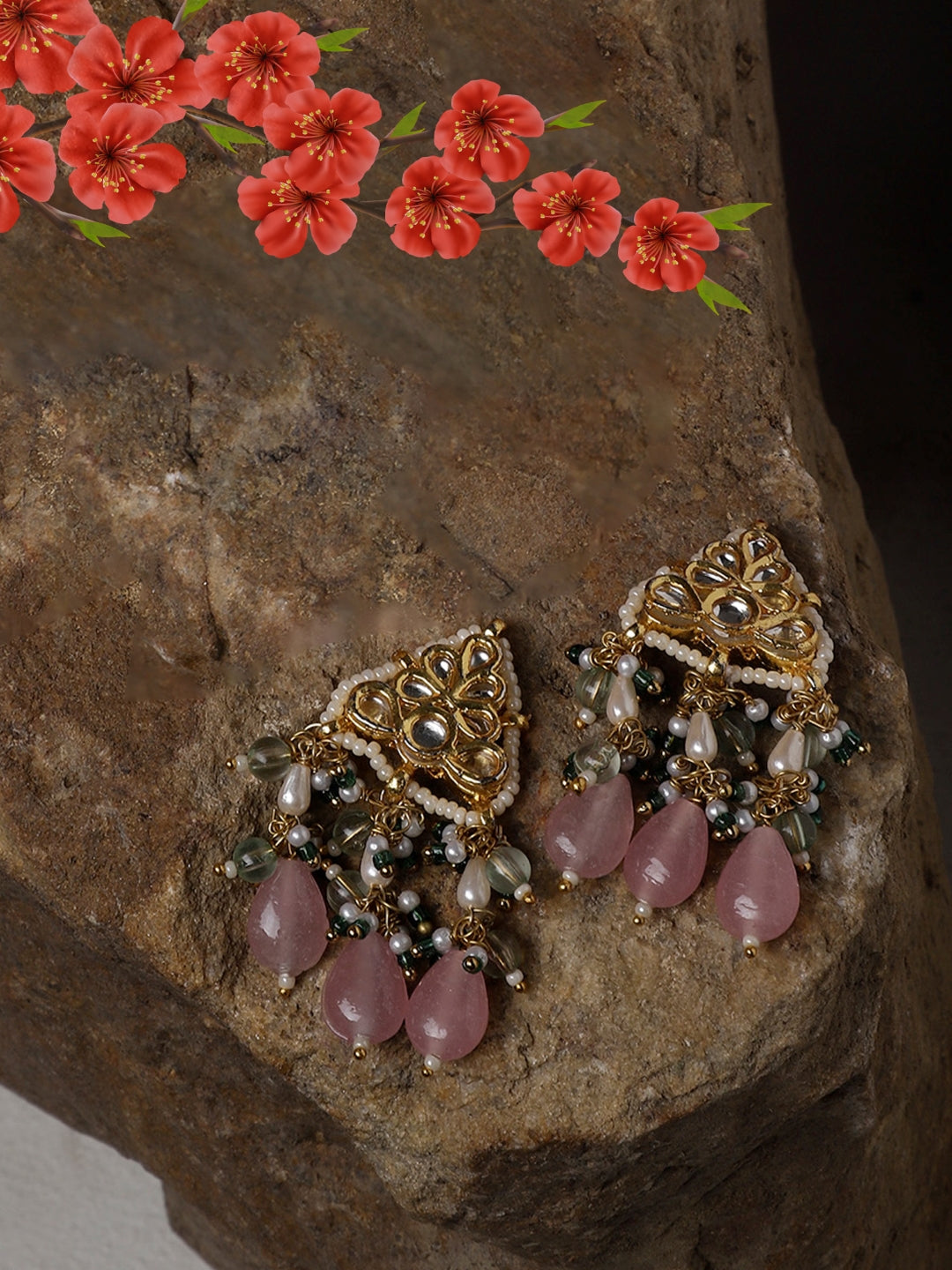 Gulbahar Glow Drop Earring