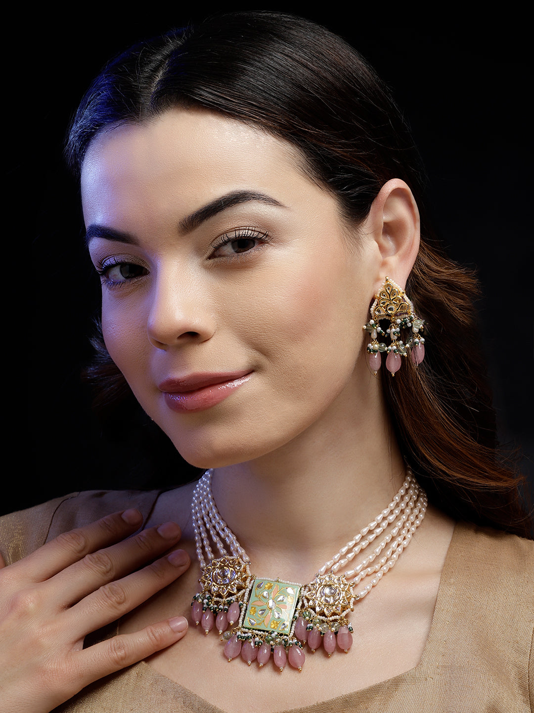 Gulbahar Glow Drop Earring