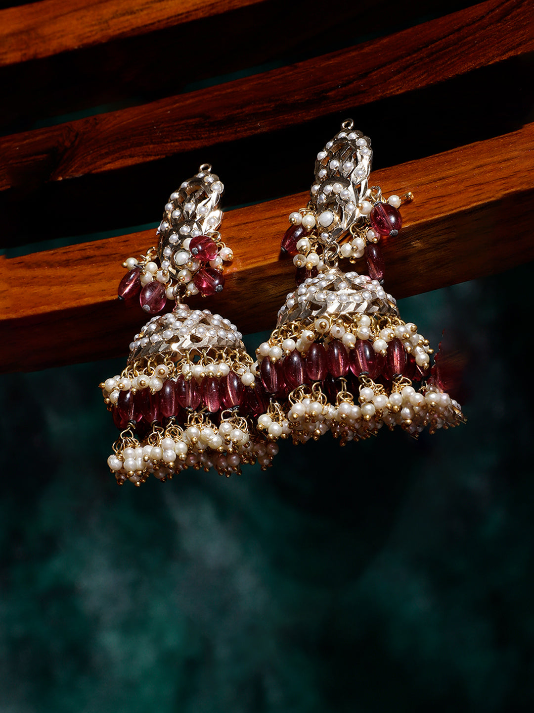 Shafaq Blush Jhumka