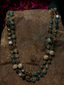 Zarreen Sabz layered necklace