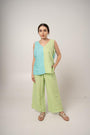 Pleated Flood Pant