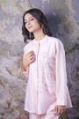 Chanderi Cord -Set With Resham Mooti
