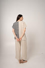 Pleated Flood Pant
