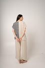 Pleated Flood Pant