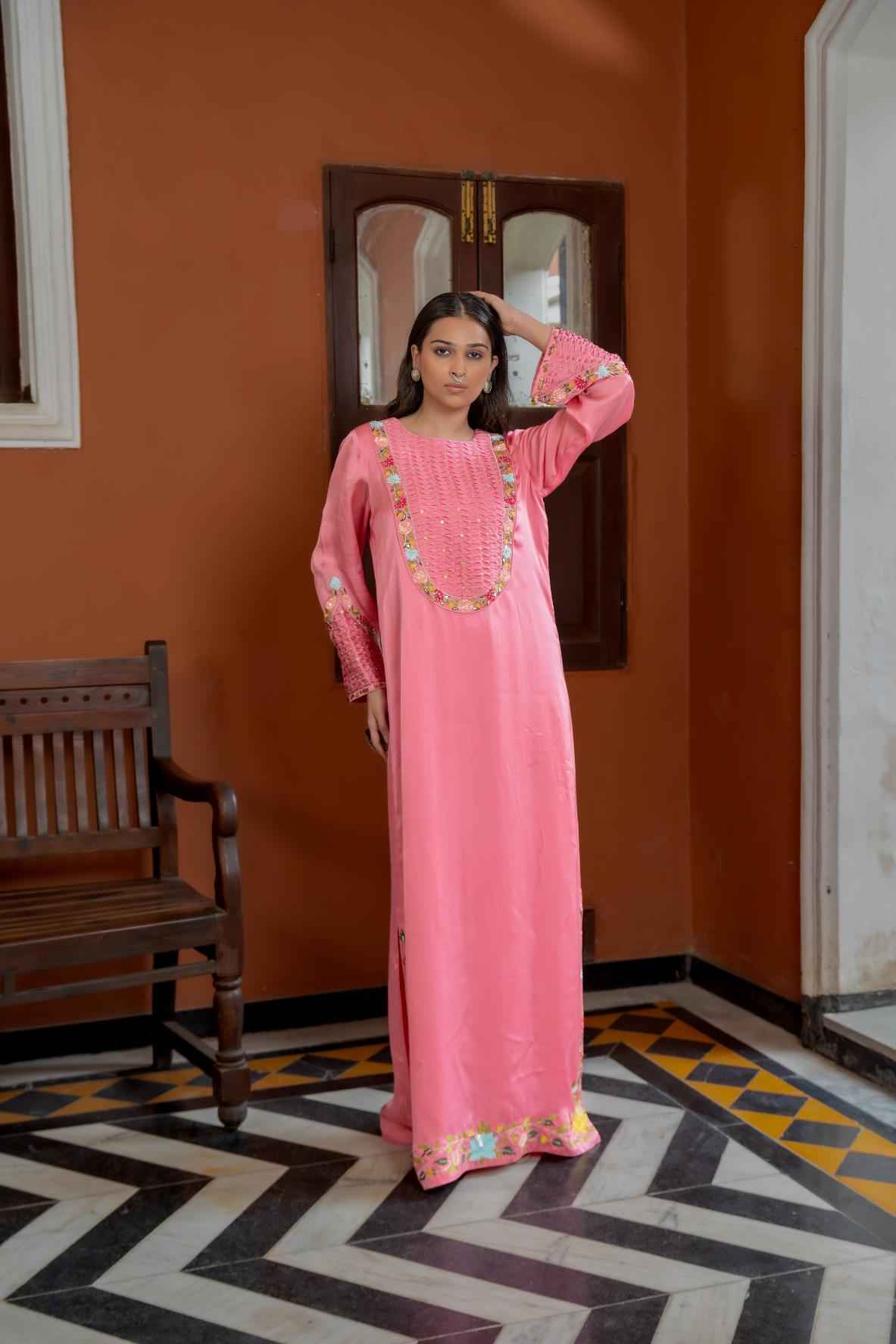 Pink Kaftan