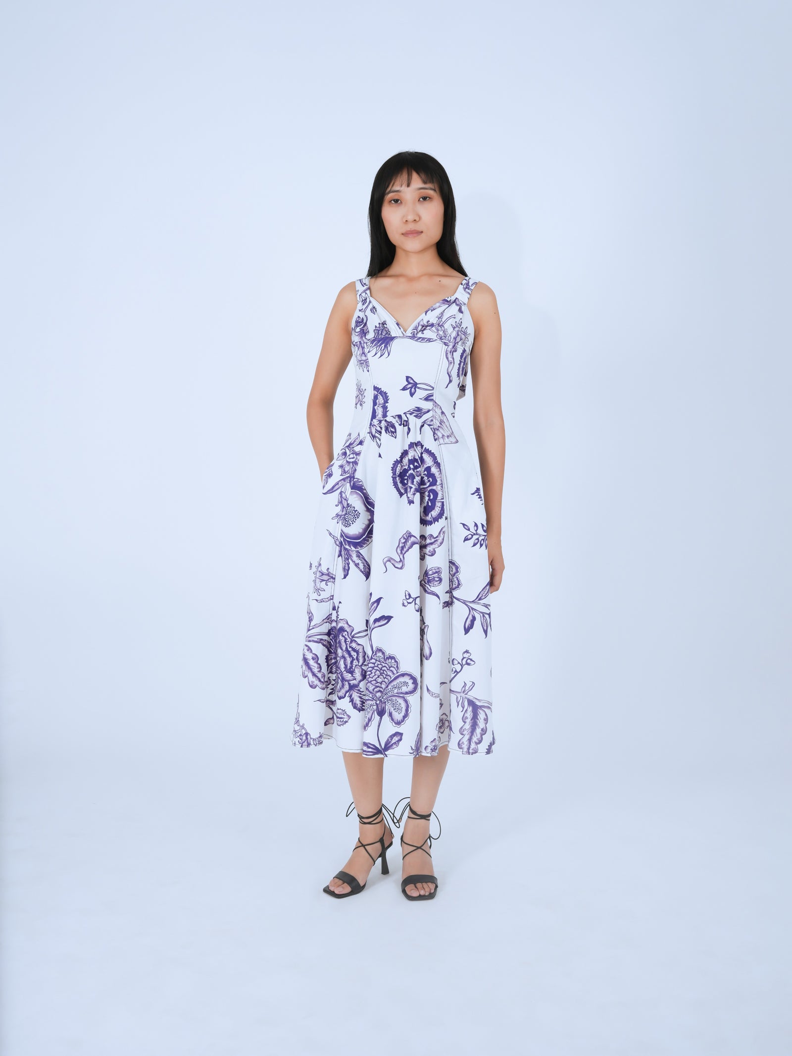 Chinoiserie Knot Dress