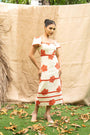 A Fitted Midi Dress