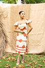A Fitted Midi Dress