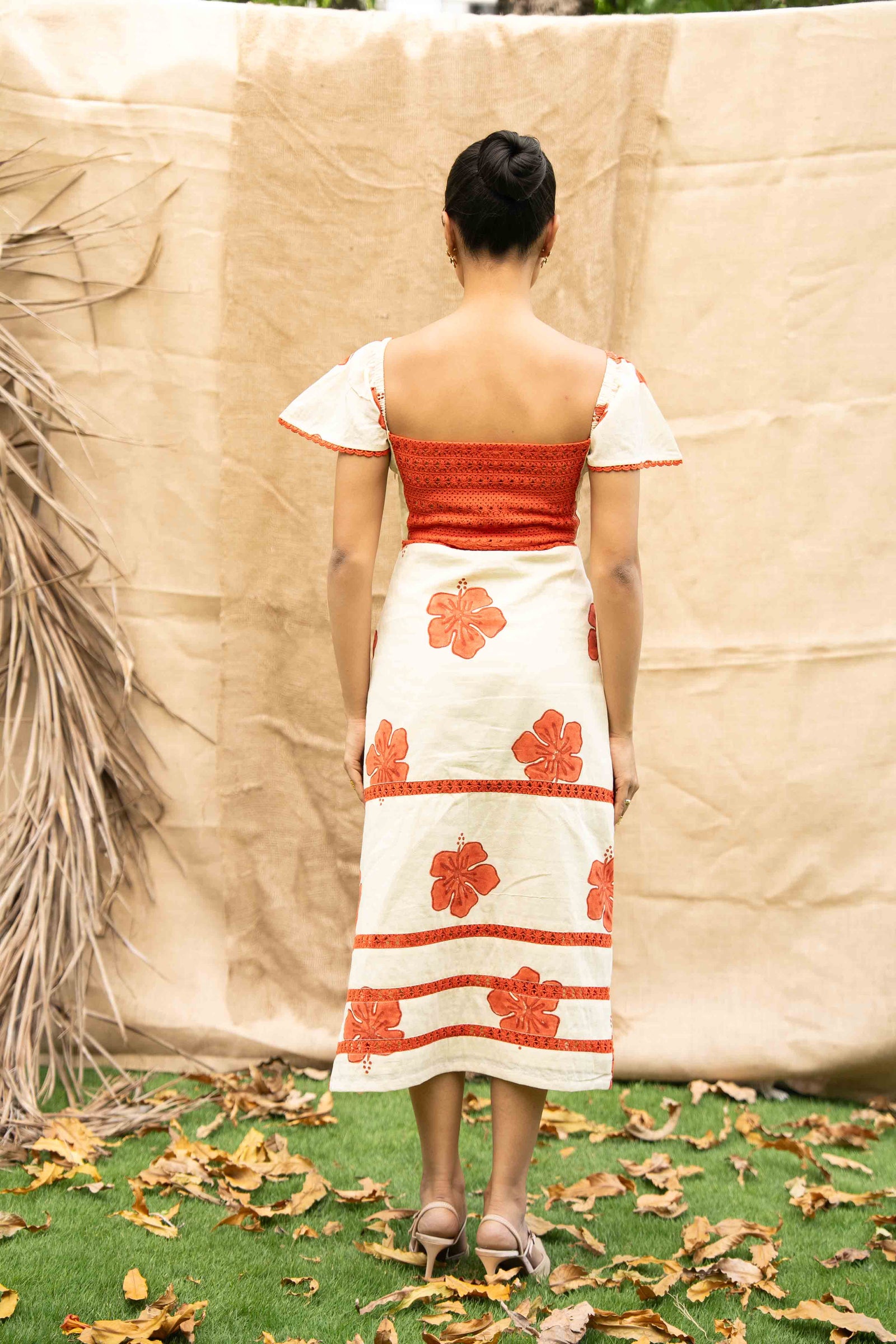 A Fitted Midi Dress