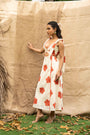 Julia Midi Dress Gives A Perfect Summer Vacation Vibe