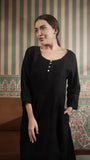 Pure Linen Solid Dresses