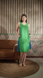 Pure Linen Solid Dresses