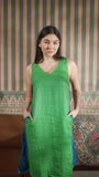 Pure Linen Solid Dresses