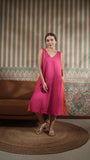 Pure Linen Solid Dresses