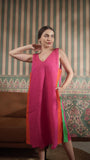 Pure Linen Solid Dresses