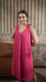 Pure Linen Solid Dresses