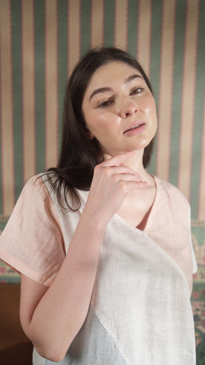 Pure Linen Solid Dresses