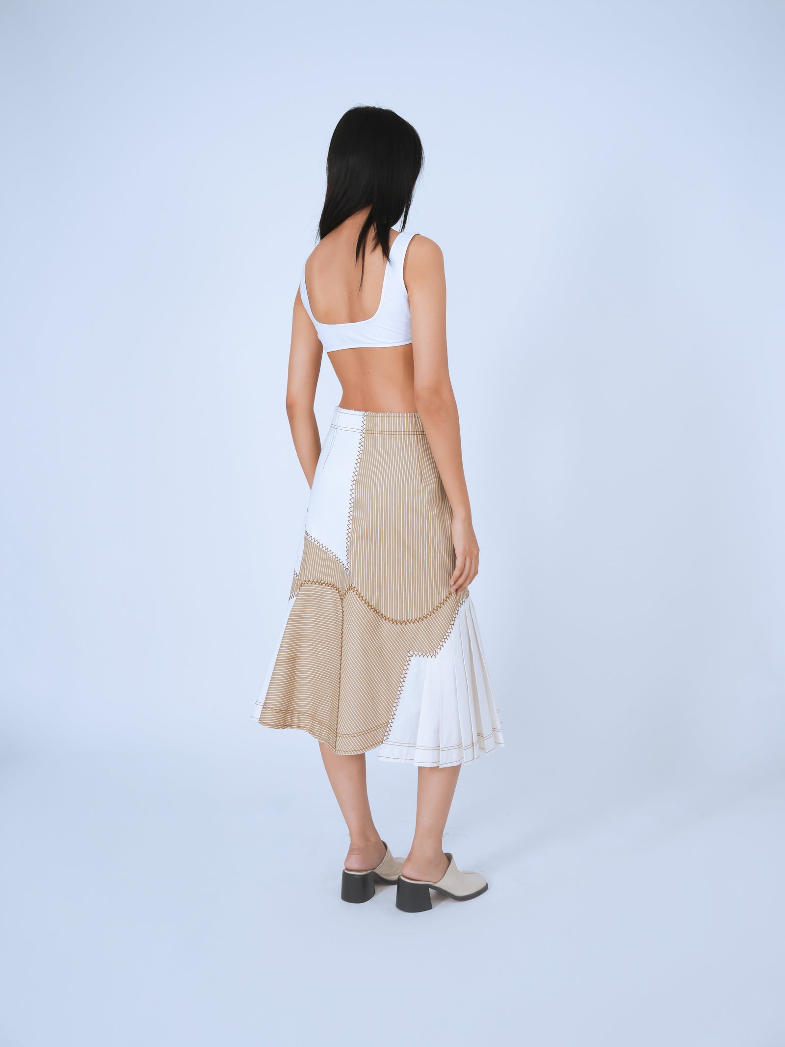 Bamboo Repurposed Skirt