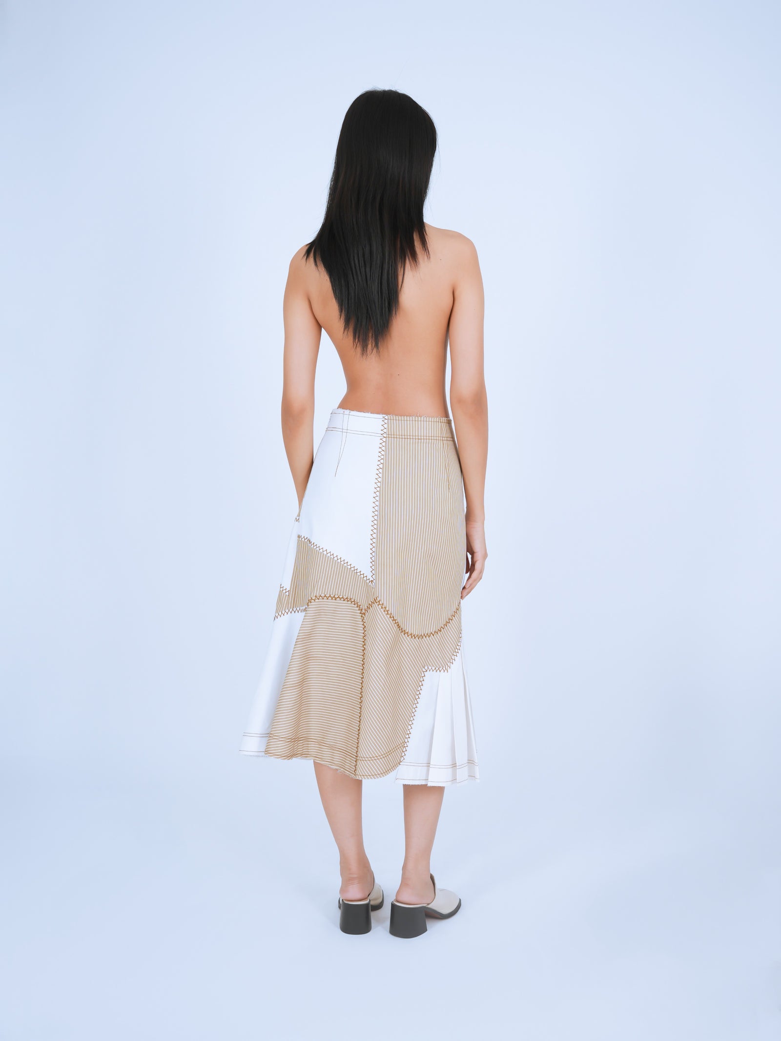 Bamboo Repurposed Skirt