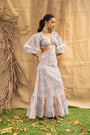 A Full Length Dress, Geometric Print