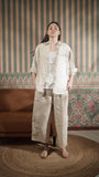 Color Block Linen Co-Ord Set