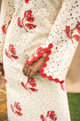 Printed Schiffli Relaxed Fit Midi Dress
