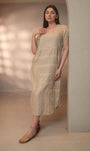 Ora Dresspatchwork Combo 01 Sand Multi