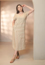 Ora Dresspatchwork Combo 01 Sand Multi