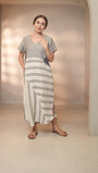 Ora Dresspatchwork   Combo 2    Indigo White Multi