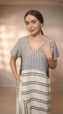Ora Dresspatchwork   Combo 2    Indigo White Multi