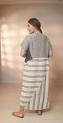 Ora Dresspatchwork   Combo 2    Indigo White Multi
