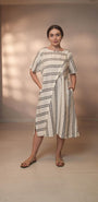 Sorrento Dressbedford Stripe White/Black