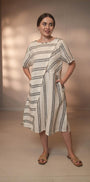 Sorrento Dressbedford Stripe White/Black