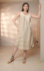 Isabella Dresspatchwork Combo 01 Sand Multi