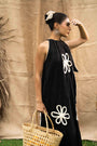 The Top Adorned With Hand Embroidered