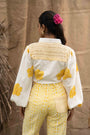 Printed Coord Set, Combination Of Floral Print And Geometry