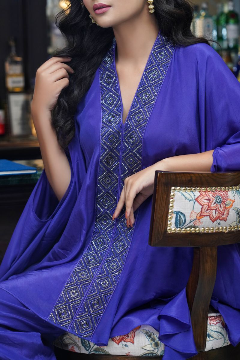 A Smocked Top Paired With Pants